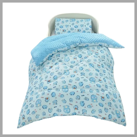 4 évszakos takaró kiságyhoz – Égszínkék,100x80 cm GH42210