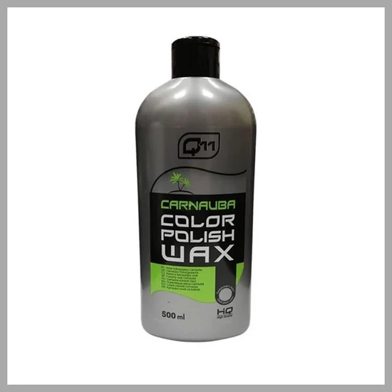 Q11 | karnauba viaszos wax | ezüst színhez | 500 ml 13007