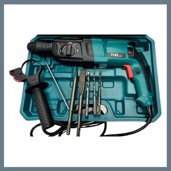 THO Lux Elektromos ütvefúró készlet (5 részes) M-2600