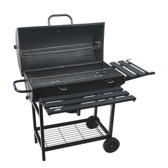 Szén BBQ Grill sütő BARREL MID 13017