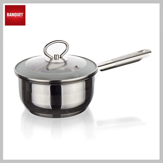 BANQUET Rozsdamentes nyeles lábas MATTE New Line 1,5 L 48ES0505SP16-A