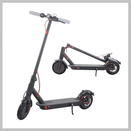 Elektromos roller összecsukható 25 km 120 kg fekete TUYA1