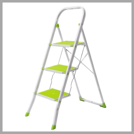 BRILANZ Acél létra, 3 lépcsőfok 01780503