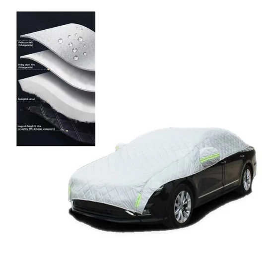 Autótakaró ponyva | jégeső ellen | 2XL' | 530 x 200 cm SLH2911