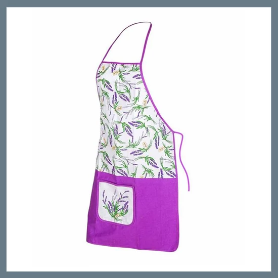 BANQUET Konyhai kötény zsebbel 50 x 76 cm LEVENDULA 10005076LAV