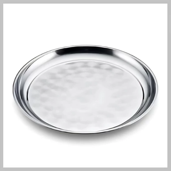 VICTOR rozsdamentes kerek tálca 65 cm V-DYP65