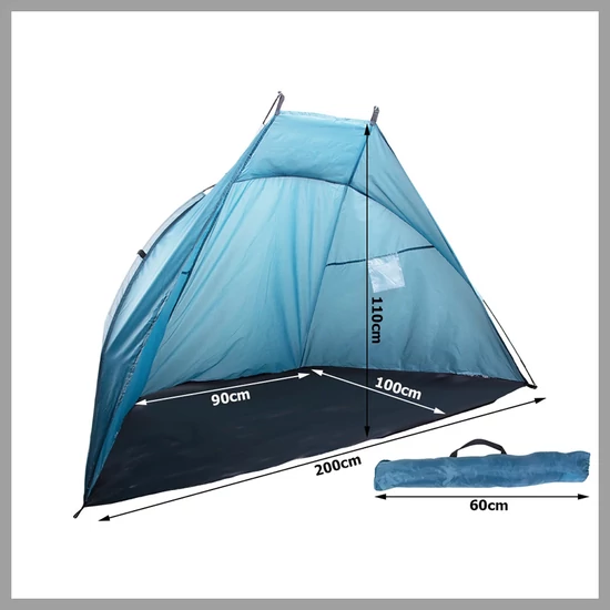 Strandsátor - Kék színű 14515