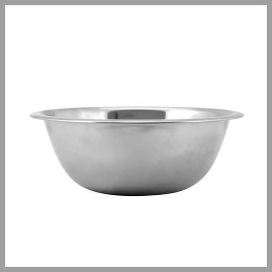 BANQUET Rozsdamentes acél mélytál FÉNYES, 16 cm 15130116