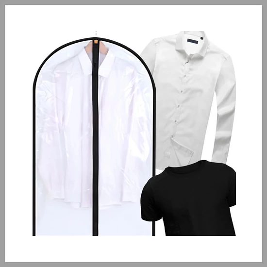 Öltönyhuzat cipzárral 60x100 cm 27372