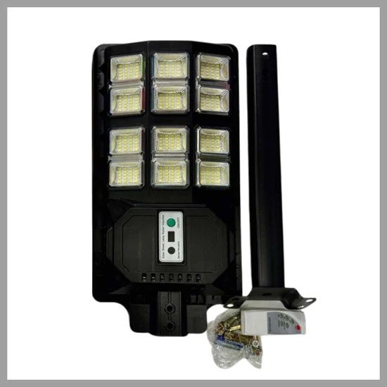 THOLux napelemes LED utcai lámpa távirányítóval DNL-008