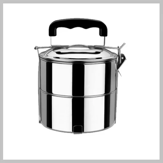 Victor rozsdamentes acél ételhordó 2 részes V-FHSG072C