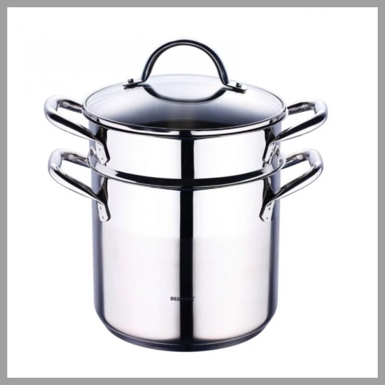 BERGNER Rozsdamentes acél párolóedény 5 l GOURMET BG-6520