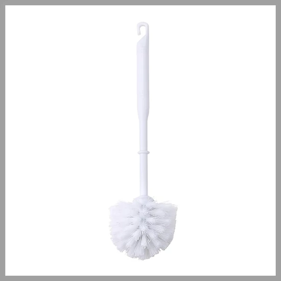 Bergner WC-kefe tartóval – Fehér, polipropilén BGIB-3099