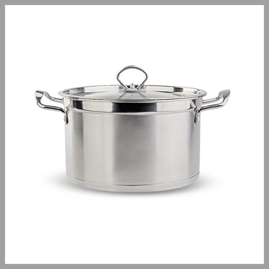 Victor rozsdamentes fazék leveses tál, 20 cm átmérő, 2.5 l  V-NB20