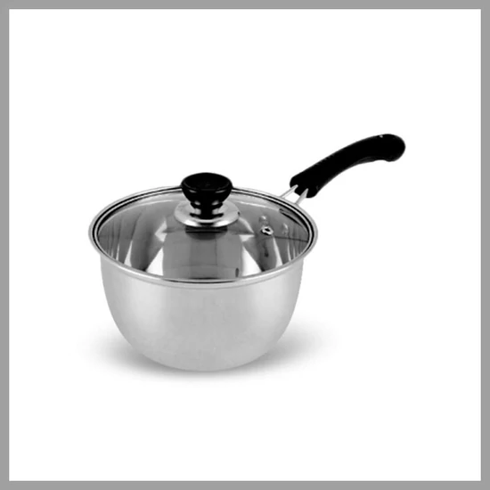 Victor rozsdamentes acél lábas, 1L V-RZL16Ms