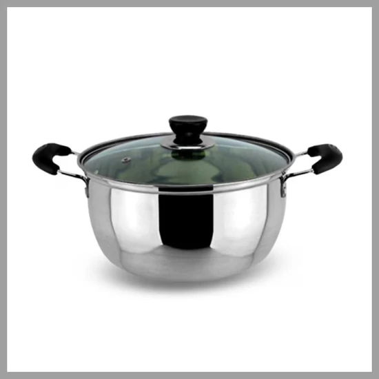 Victor rozsdamentes acél lábas, 2L V-RZL20s