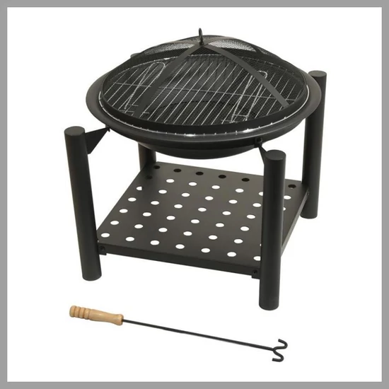 Tűzrakó grill ráccsal SABATINI fedővel 13015