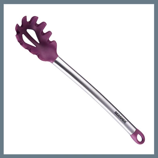 Bergner Szilikon Spagetti Kanál, lila BG-3366-PU