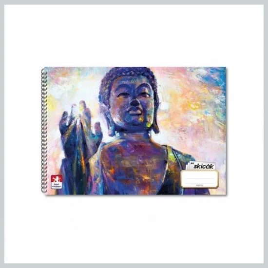 Vázlatfüzet A4 Oxybag 50 lapos Buddha 793622
