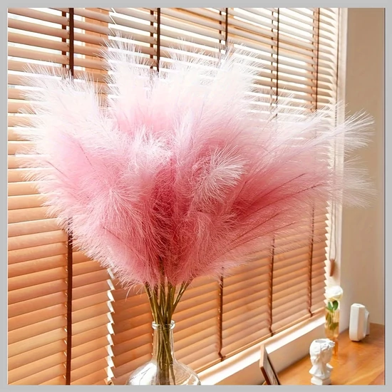 6 db Dekor Műpampafű rózsaszín 95 cm NF385649-2
