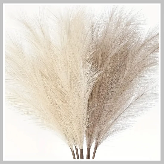 6 db Dekor Műpampafű bézs/barna 95 cm NF385649