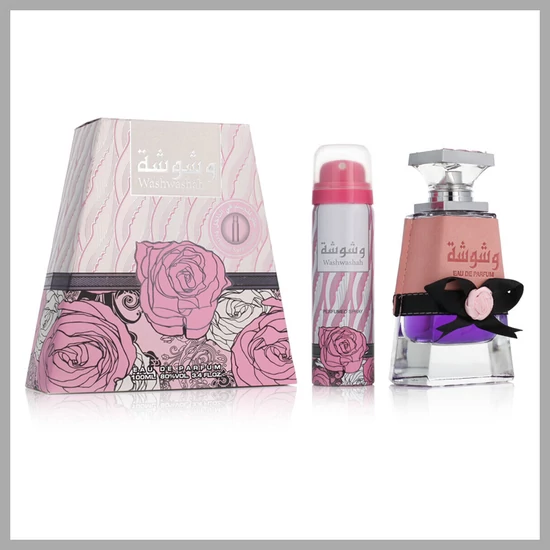 Washwashah Eau de Parfum 100ml + Dezodor spray 50ml by Lattafa 100ml - arab parfüm 6456874097129