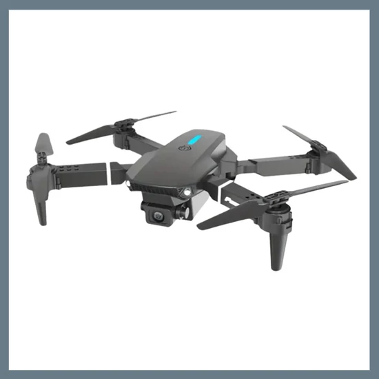 FACEGLE E88 Drón - Fekete, Összehajtható Szárnyak, Kettős Kamera, 360°-os Forgatás HK1199458