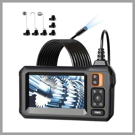 Vízálló Ipari Endoszkóp – 8 mm Digitális Boreszkóp 4.3