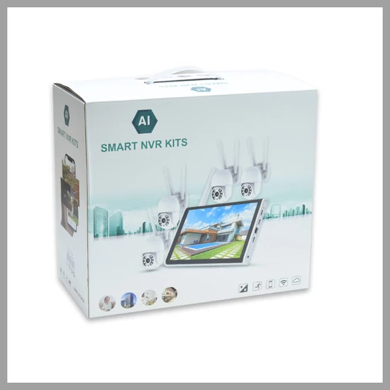 SilverHome 4 csatornás kamerarendszer - digitális okos NVR CAM-322