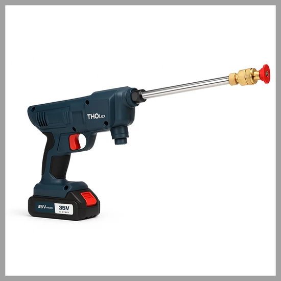 THOLux Akkumulátoros Autómosó – 36V, 2 db Li-Ion akkumulátorral M-5051