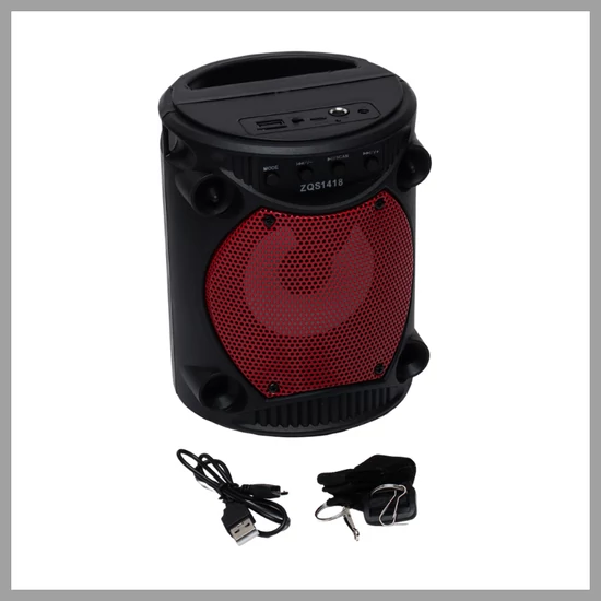 Hordozható Bluetooth hangszóró – 5W teljesítménnyel ZQS-1418