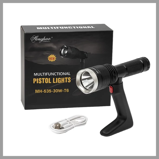 Multifunkciós pisztolymarkolatos LED lámpa DB-535