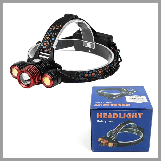 LED fejlámpa – Rotary Zoom funkcióval DD-1808usb
