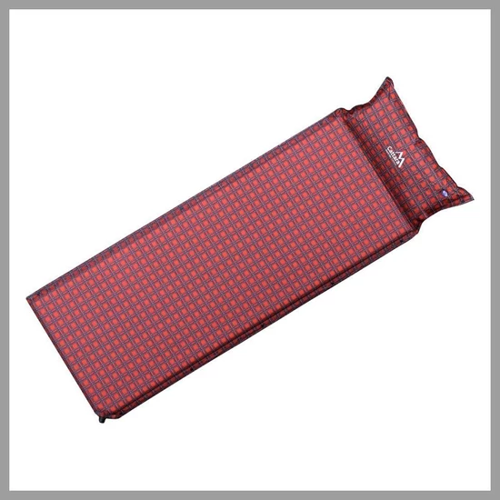 Önfújható matrac párnával KILT 190x60x3,8 cm 13329