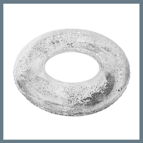 Átlátszó csillámos úszógumi 00020930