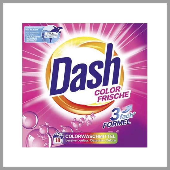 Dash Color Frische Mosópor – 18 mosás, 1,17 kg 6792