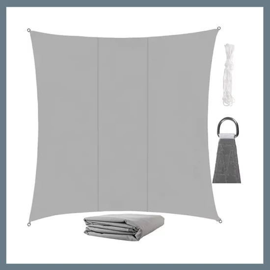 Gardlov Napellenző 3,6 x 3,6m, UV védelem, szürke 00023164