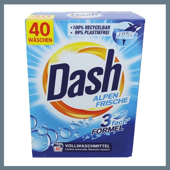 Dash Alpen Frische mosópor 2,6kg 6774