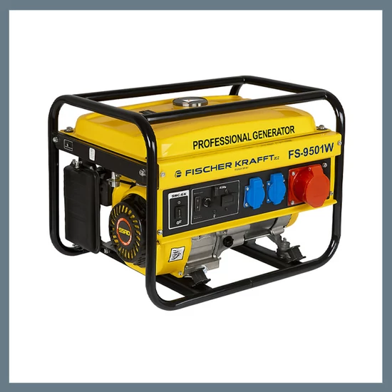 Fischer Kraft Benzines generátor 6500W FS-9501W