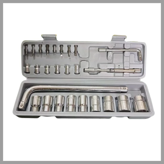 27 részes metrikus dugókulcs készlet (1/2” & 1/4”) DBC-220