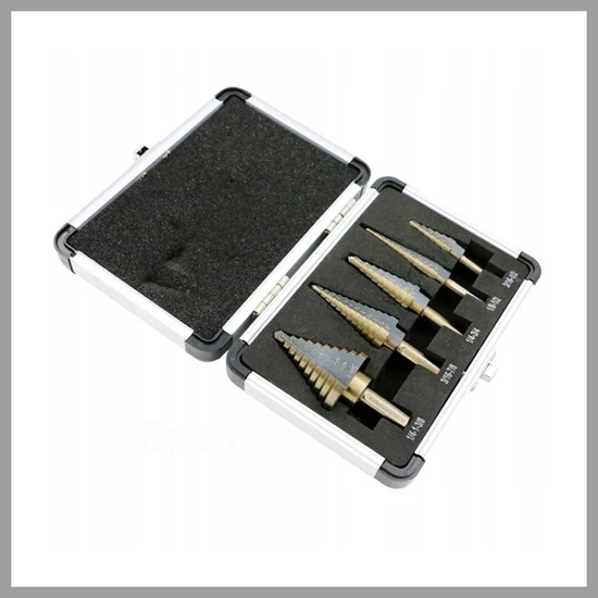 THO 5 darabos lépcsős fúrószár készlet – WW-JT50