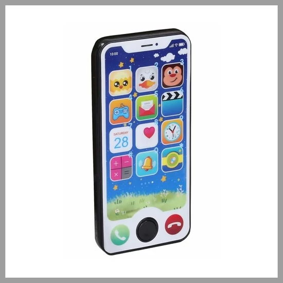 Okostelefon hang és fényefektusokkal 037512