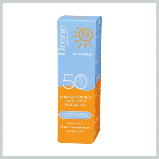 LIRENE SUN - Hidratáló arckrém magas fényvédő faktorral SPF 50, 40ml LSSPF50
