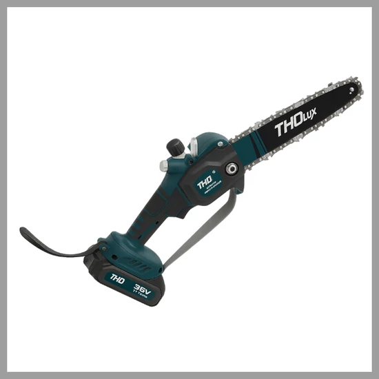 THO Lux Akkumulátoros kézi láncfűrész 36V 2 akkumulátorral M-8994B