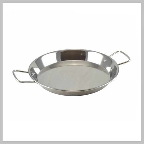 Paella serpenyő inox 32cm 14218