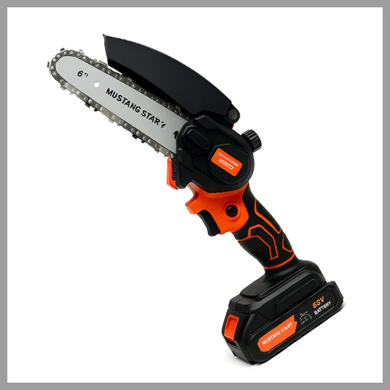 MUSTANG STAR Akkumulátoros Láncfűrész 6