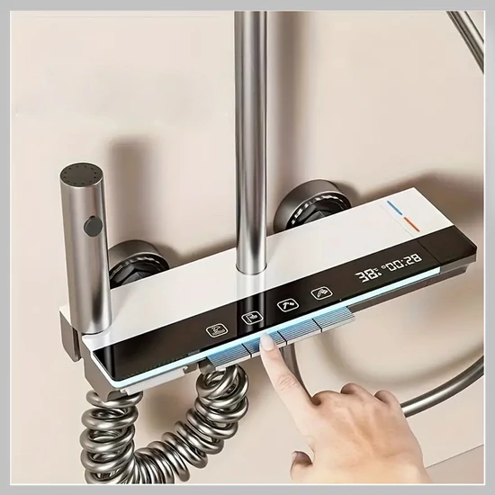 Prémium zuhanyrendszer LED kijelzős BU1901665
