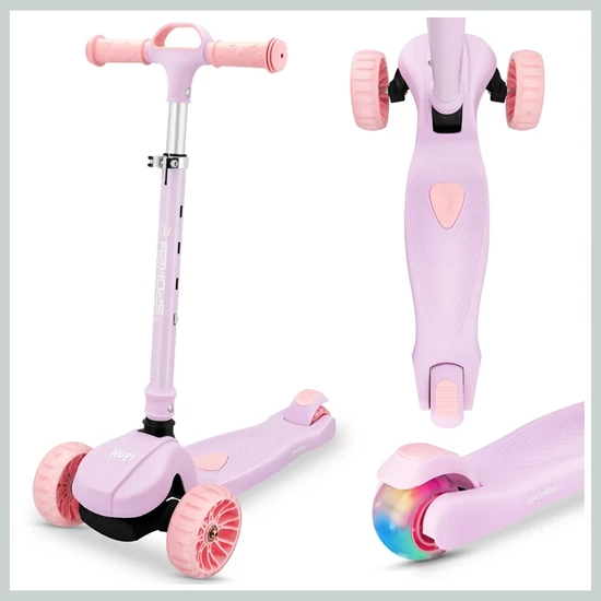Spokey HOPI összecsukható egyensúlyozó roller pink 944618