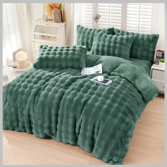 Cocolino Rabbit ágynemű garnitúra zöld CS4M01 