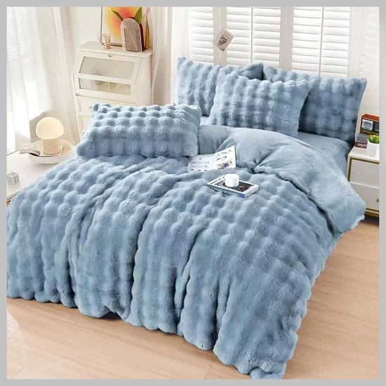 Cocolino Rabbit ágynemű garnitúra kék CS4M06 